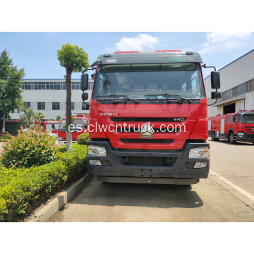 Venta de fábrica SINO HOWO 6X4 440HP Vehículo de emergencia